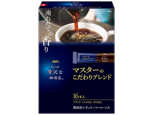 【ケース販売】贅沢な珈琲 マスターのこだわりブレンド１６本  ×12 【全国送料無料】(一部地域別途)・まとめ買い・防災備蓄にも最適の画像