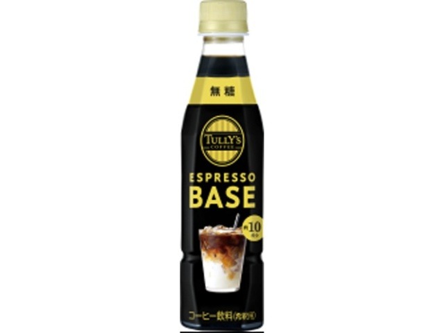 【ケース販売】タリーズ エスプレッソベース無糖Ｐ３４０ｍｌ ×12 【全国送料無料】(一部地域別途)・まとめ買い・防災備蓄にも最適の画像
