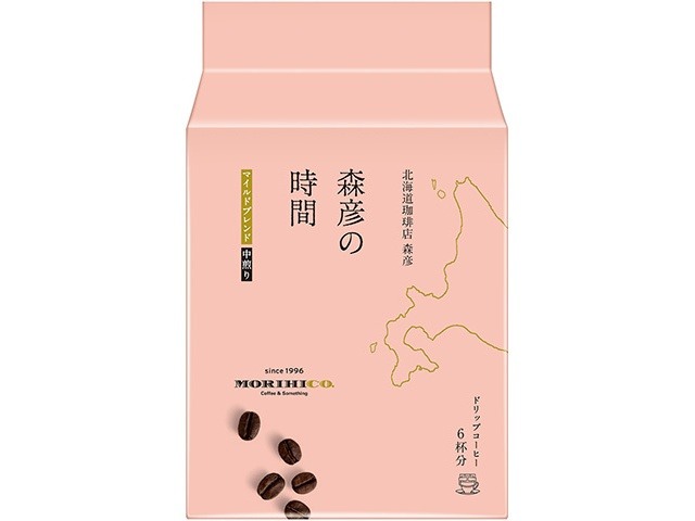 【ケース販売】森彦の時間ドリップコーヒー マイルドブレンド６袋 ×12 【全国送料無料】(一部地域別途)・まとめ買い・防災備蓄にも最適の画像