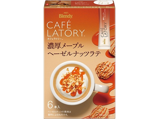 【ケース販売】カフェラトリー 濃厚メープルヘーゼルナッツラテ６本  ×24 【全国送料無料】(一部地域別途)・まとめ買い・防災備蓄にも最適の画像