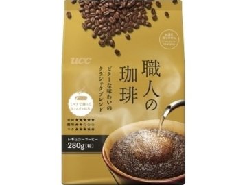 ＵＣＣ職人の珈琲ビターな味わいのクラシック２８０ｇ ×12 【全国送料無料】(一部地域別途)の画像