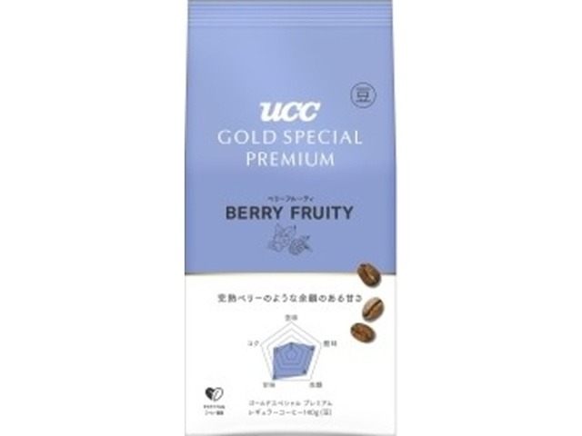 【ケース販売】ＵＣＣ ゴールドＳＰ炒り豆ベリーフルーティ１４０ｇ ×12 【全国送料無料】(一部地域別途)・まとめ買い・防災備蓄にも最適の画像
