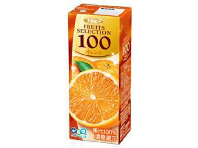 【ケース販売】エルビー フルーツセレ オレンジＬＬ２００ｍｌ  ×24 【全国送料無料】(一部地域別途)・まとめ買い・防災備蓄にも最適の画像