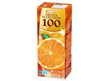 【ケース販売】エルビー フルーツセレ オレンジＬＬ２００ｍｌ  ×24 【全国送料無料】(一部地域別途)・まとめ買い・防災備蓄にも最適の画像