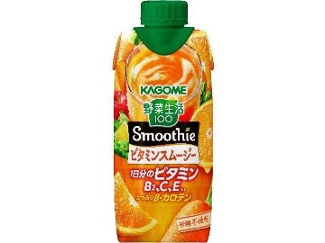 【ケース販売】カゴメ 野菜生活ビタミンスムージー３３０ｍｌ ×12 【全国送料無料】(一部地域別途)・まとめ買い・防災備蓄にも最適の画像