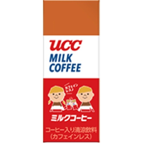 【ケース販売】ＵＣＣ ミルクコーヒー ＡＢパック２００ｍｌ ×24 【全国送料無料】(一部地域別途)・まとめ買い・防災備蓄にも最適の画像