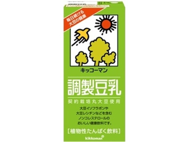 【ケース販売】キッコーマン ソイＦ 調整豆乳 ＥＸキャップ１０００ｍｌ   ×6 【全国送料無料】(一部地域別途)・まとめ買い・防災備蓄にも最適の画像
