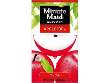 【ケース販売】ミニッツメイド アップル 紙１Ｌ ×6 【全国送料無料】(一部地域別途)・まとめ買い・防災備蓄にも最適の画像
