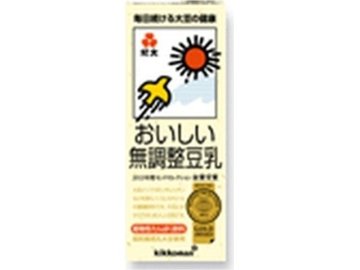 【ケース販売】キッコーマン ソイＦ おいしい無調整豆乳紙２００ｍｌ   ×18 【全国送料無料】(一部地域別途)・まとめ買い・防災備蓄にも最適の画像