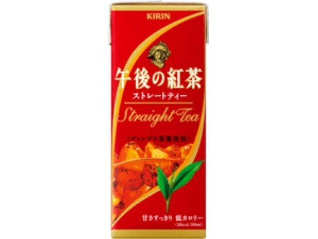 【ケース販売】午後の紅茶 ストレートティー ＬＬ２５０ｍｌ ×24 【全国送料無料】(一部地域別途)・まとめ買い・防災備蓄にも最適の画像