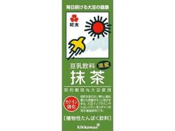 【ケース販売】キッコーマン ソイＦ 豆乳飲料抹茶スリムタイプ紙２００ｍｌ  ×18 【全国送料無料】(一部地域別途)・まとめ買い・防災備蓄にも最適の画像