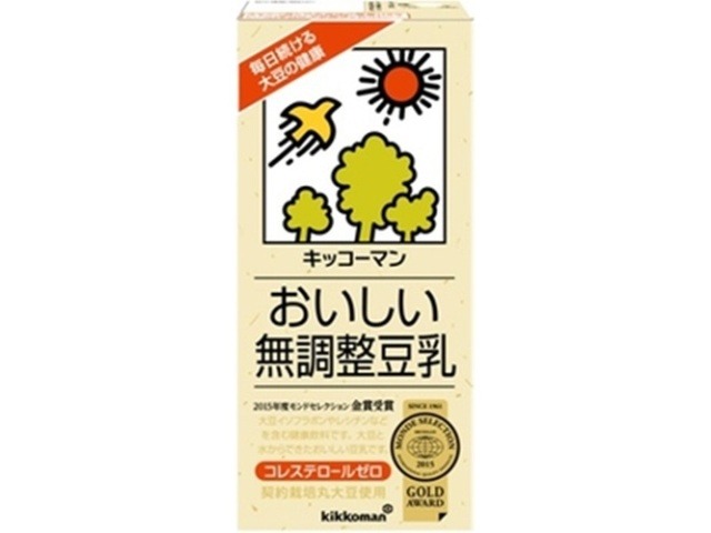 【ケース販売】キッコーマン ソイＦ おいしい無調整豆乳１Ｌ  ×6 【全国送料無料】(一部地域別途)・まとめ買い・防災備蓄にも最適の画像