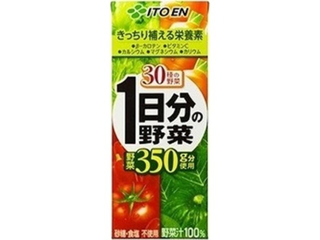 【ケース販売】伊藤園 １日分の野菜 紙２００ｍｌ  ×12 【全国送料無料】(一部地域別途)・まとめ買い・防災備蓄にも最適の画像
