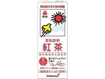 【ケース販売】キッコーマン ソイＦ 豆乳飲料紅茶 紙２００ｍｌ   ×18 【全国送料無料】(一部地域別途)・まとめ買い・防災備蓄にも最適の画像