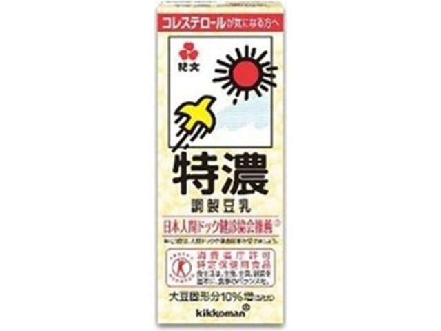 【ケース販売】キッコーマン ソイＦ 特濃調整豆乳 紙２００ｍｌ   ×18 【全国送料無料】(一部地域別途)・まとめ買い・防災備蓄にも最適の画像