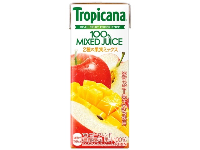 【ケース販売】トロピカーナ マンゴーブレンドＬＬ２５０ｍｌ ×24 【全国送料無料】(一部地域別途)・まとめ買い・防災備蓄にも最適の画像