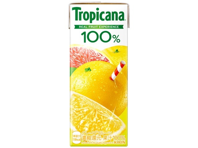 【ケース販売】トロピカーナ １００％ＧＦ ＬＬ２５０ｍｌ ×24 【全国送料無料】(一部地域別途)・まとめ買い・防災備蓄にも最適の画像