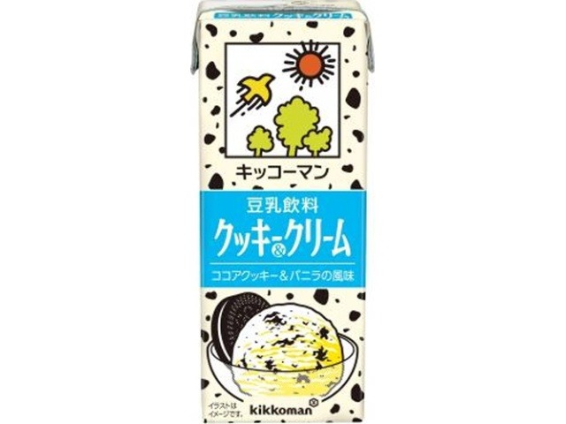 【ケース販売】キッコーマン ソイＦ 豆乳飲料クッキー＆クリーム２００ｍｌ ×18 【全国送料無料】(一部地域別途)・まとめ買い・防災備蓄にも最適の画像