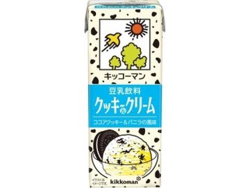 【ケース販売】キッコーマン ソイＦ 豆乳飲料クッキー＆クリーム２００ｍｌ ×18 【全国送料無料】(一部地域別途)・まとめ買い・防災備蓄にも最適の画像