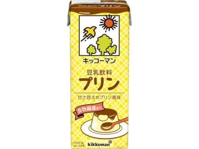【ケース販売】キッコーマン ソイＦ 豆乳飲料プリン 紙２００ｍｌ ×18 【全国送料無料】(一部地域別途)・まとめ買い・防災備蓄にも最適の画像