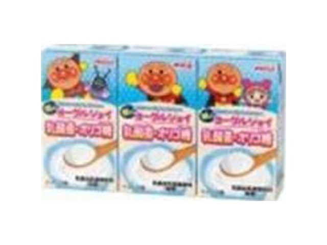 【ケース販売】明治 アンパンマン朝のヨーグルジョイ１２５ｍｌ×３ ×12 【全国送料無料】(一部地域別途)・まとめ買い・防災備蓄にも最適の画像