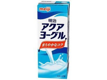 【ケース販売】明治 アクアヨーグル ２００ｍｌ ×24 【全国送料無料】(一部地域別途)・まとめ買い・防災備蓄にも最適の画像