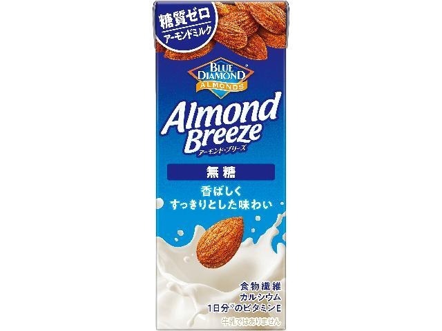 【ケース販売】カゴメ アーモンド・ブリーズ 無糖紙２００ｍｌ ×24 【全国送料無料】(一部地域別途)・まとめ買い・防災備蓄にも最適の画像