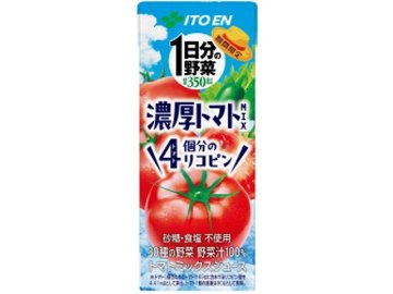 【ケース販売】伊藤園 １日分の野菜濃厚トマトｍｉｘ紙２００ｍｌ ×24 【全国送料無料】(一部地域別途)・まとめ買い・防災備蓄にも最適の画像