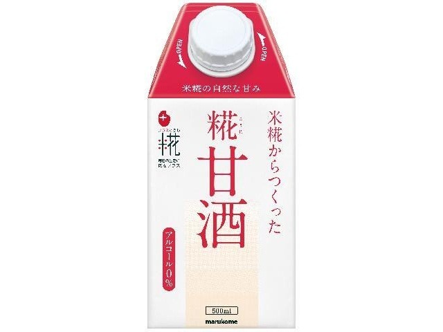 【ケース販売】マルコメ プラス糀 糀甘酒５００ｍｌ ×12 【全国送料無料】(一部地域別途)・まとめ買い・防災備蓄にも最適の画像