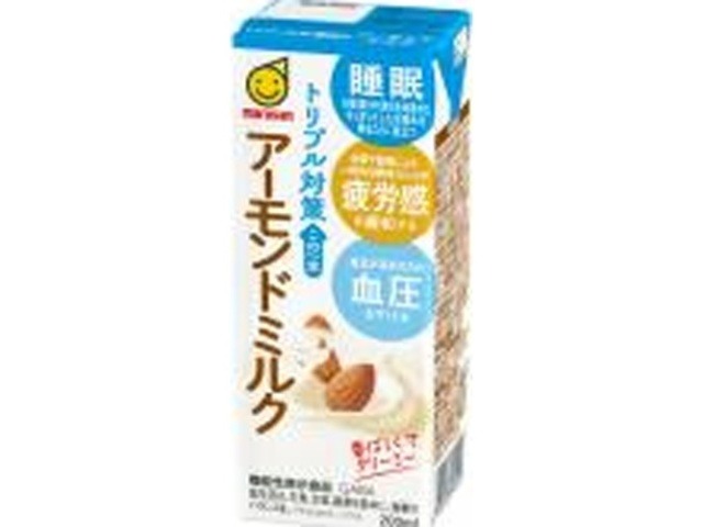 【ケース販売】マルサン トリプル対策 アーモンドミルク紙２００ ×24 【全国送料無料】(一部地域別途)・まとめ買い・防災備蓄にも最適の画像
