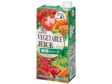 【ケース販売】ゴールドパック 野菜ジュース １Ｌ ×6 【全国送料無料】(一部地域別途)・まとめ買い・防災備蓄にも最適の画像