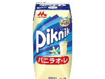 【ケース販売】ピクニック バニラオ・レ ２００ｍｌ ×24 【全国送料無料】(一部地域別途)・まとめ買い・防災備蓄にも最適の画像