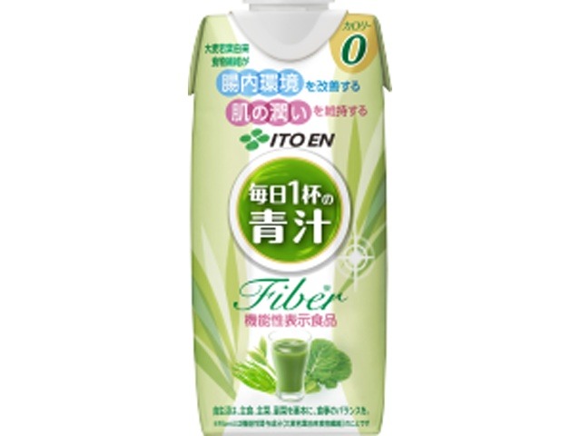 伊藤園 機能毎日１杯の青汁Ｆｉｂｅｒ３３０ｍｌ ×12 【全国送料無料】(一部地域別途)の画像