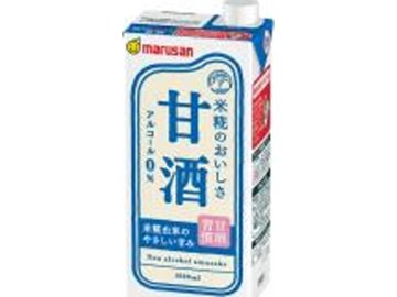 【ケース販売】マルサン 甘酒 紙１Ｌ ×6 【全国送料無料】(一部地域別途)・まとめ買い・防災備蓄にも最適の画像