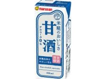 【ケース販売】マルサン 甘酒 紙２００ｍｌ ×24 【全国送料無料】(一部地域別途)・まとめ買い・防災備蓄にも最適の画像
