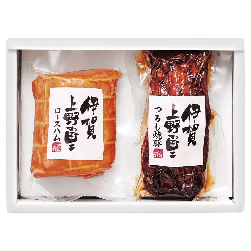 2026年お歳暮特集 伊賀上野の里 つるし焼豚&ロースハムセット SAG-35N 【全国送料無料】(沖縄・離島など一部地域は除く)の画像