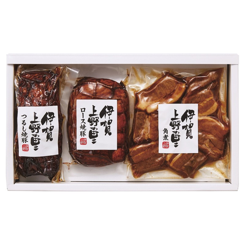 2026年お歳暮特集 伊賀上野の里 焼豚&豚角煮セット SAG-40 【全国送料無料】(沖縄・離島など一部地域は除く)の画像