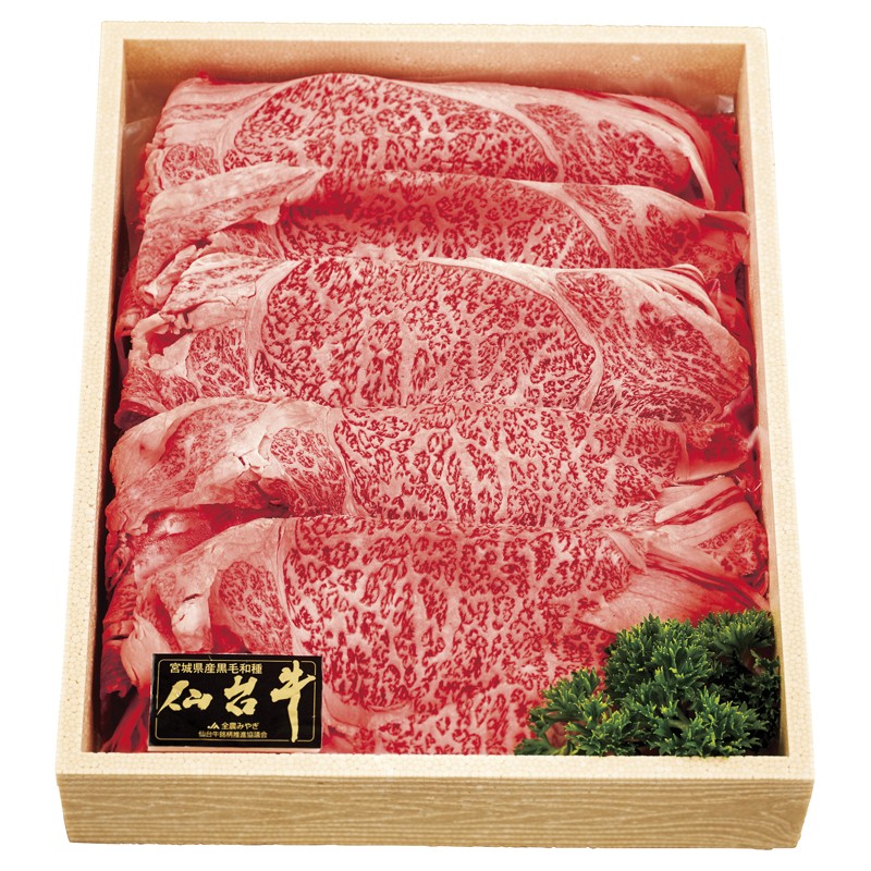 2026年お歳暮特集 仙台牛肩ロースすき焼き550g 550g 【全国送料無料】(沖縄・離島など一部地域は除く)の画像