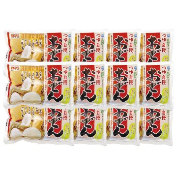 2026年お歳暮特集 つゆ自慢おでん12個入 ZツユN 【全国送料無料】(沖縄・離島など一部地域は除く)の画像