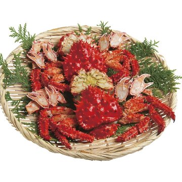 2026年お歳暮特集 北海道産ゆで花咲がにカット2尾 430265 【全国送料無料】(沖縄・離島など一部地域は除く)の画像