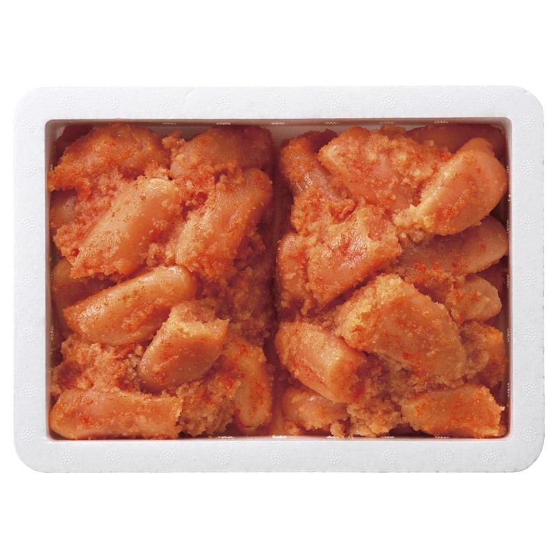 2026年お歳暮特集 博多紀久屋 無着色辛子明太子（切子）600g KK－600G 【全国送料無料】(沖縄・離島など一部地域は除く)の画像