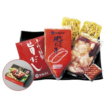 2026年お歳暮特集 かねふく 明太もつ鍋セット 108926 【全国送料無料】(沖縄・離島など一部地域は除く)の画像