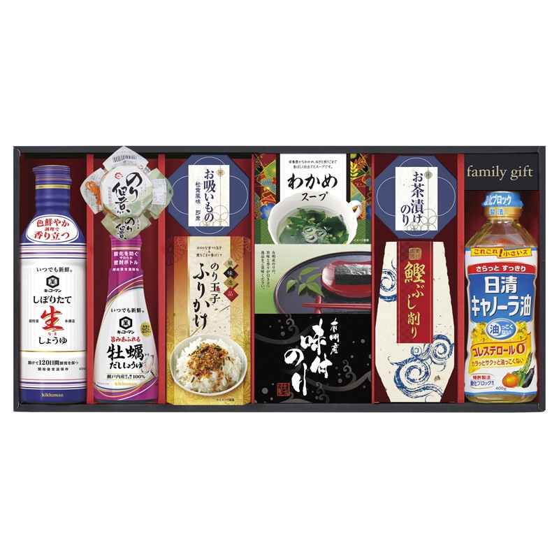 2026年お歳暮特集 〈和楽膳〉日清オイリオ食卓詰合せ No50 WJ-50E 【全国送料込み】(沖縄・離島など一部地域は別途)の画像