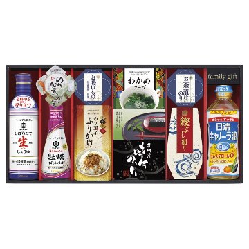 2026年お歳暮特集 〈和楽膳〉日清オイリオ食卓詰合せ No50 WJ-50E 【全国送料込み】(沖縄・離島など一部地域は別途)の画像