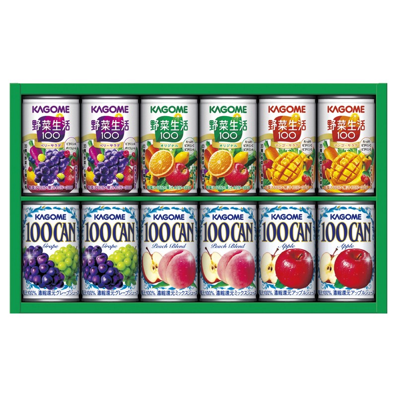 2026年お歳暮特集 カゴメ フルーツ+野菜飲料ギフト No15 KSR-15P 【全国送料込み】(沖縄・離島など一部地域は別途)の画像