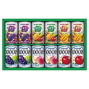 2026年お歳暮特集 カゴメ フルーツ+野菜飲料ギフト No15 KSR-15P 【全国送料込み】(沖縄・離島など一部地域は別途)の画像
