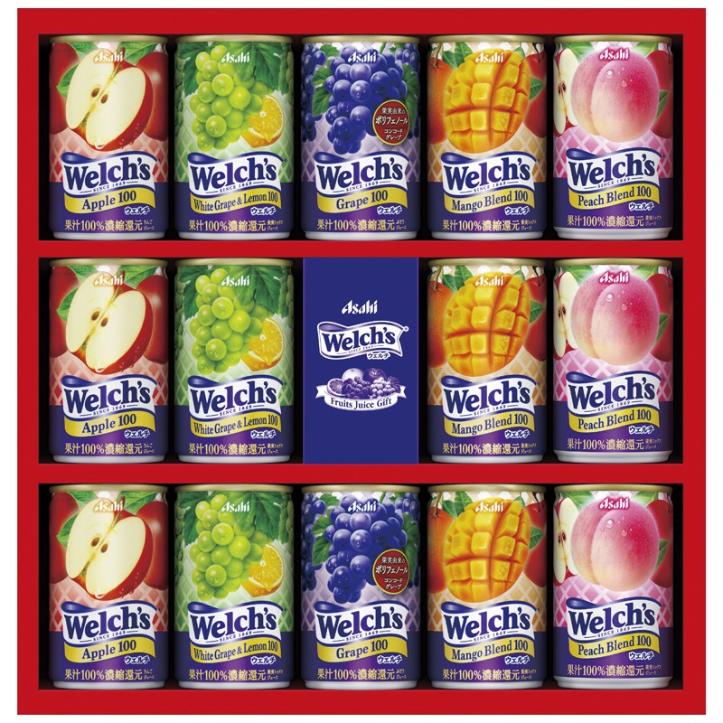 2026年お歳暮特集 アサヒ飲料 Welch’sギフト No20 W20T 【全国送料込み】(沖縄・離島など一部地域は別途)の画像