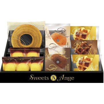 2026年お歳暮特集 スイーツアンジュ ベルギーワッフルと焼菓子セット No25 SGF-BE 【全国送料込み】(沖縄・離島など一部地域は別途)の画像