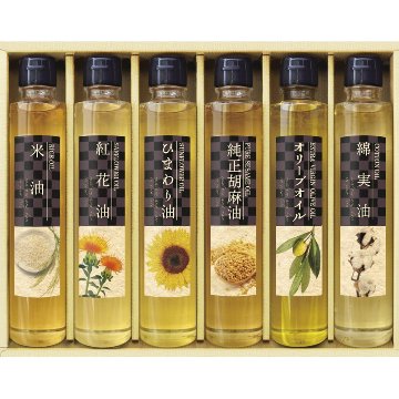 2026年お歳暮特集 美食ファクトリー 純生搾り クッキングオイルセレクション No45 NOR-45R 【全国送料込み】(沖縄・離島など一部地域は別途)の画像