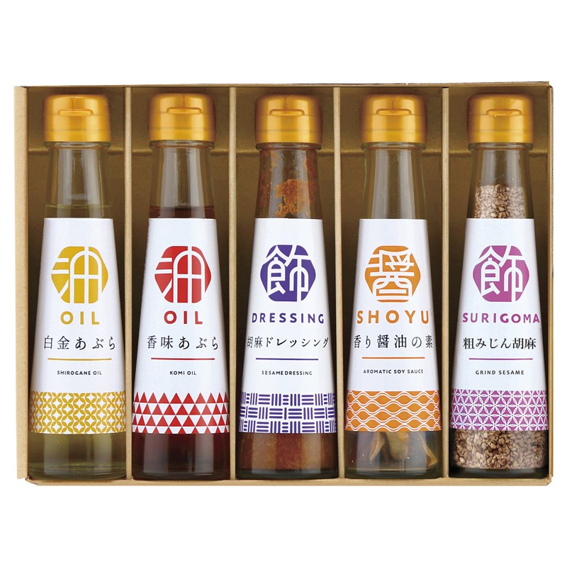 2026年お歳暮特集 オクルヤ 調味料詰合せ 食卓の彩り No25 SC-5B 【全国送料込み】(沖縄・離島など一部地域は別途)の画像